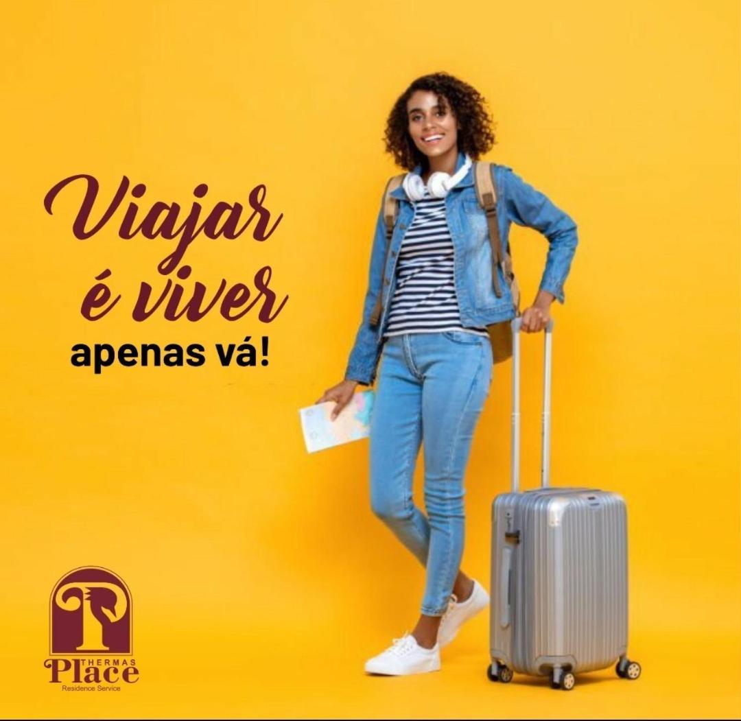 Flat Para Temporada Perto Singapura Shopping Com 7 Piscinas, Bar Molhado, Restaurante - A 3 Min Centro De Caldas Novas! Eksteriør billede