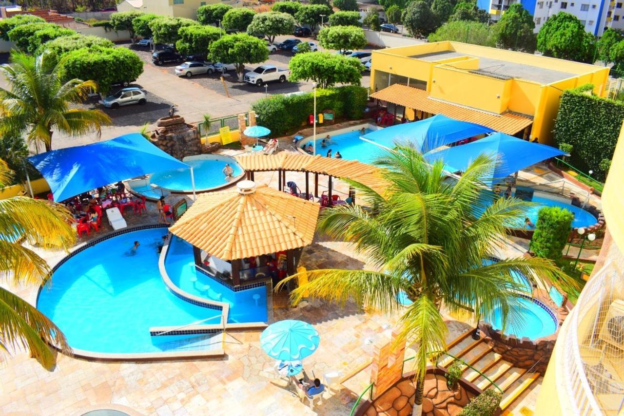 Flat Para Temporada Perto Singapura Shopping Com 7 Piscinas, Bar Molhado, Restaurante - A 3 Min Centro De Caldas Novas! Eksteriør billede